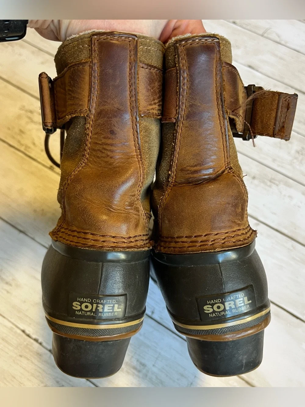 Sorel Womens Brown Winter Fancy Lace II Waterproof Winter Boot Size 8